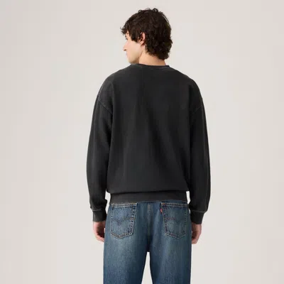 Levi's Authentic Crewneck Sweatshirt In Black