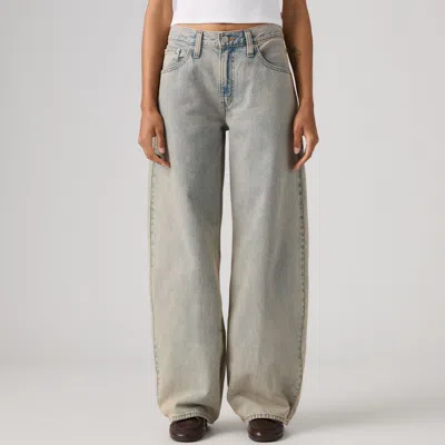 Levi's Low Loose Jeans In Gray