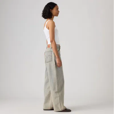 Levi's Low Loose Jeans In Gray