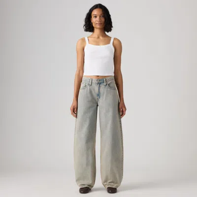 Levi's Low Loose Jeans In Gray