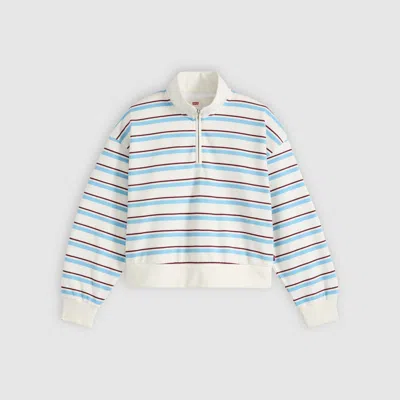 Levi's Everyday Quarter Zip Sweatshirt In Multi