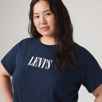 Levi's Perfect T-shirt (plus Size) In Blue