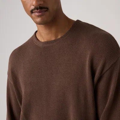 Levi's Posey Boxy Sweater In Brown