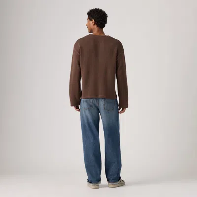 Levi's Posey Boxy Sweater In Brown