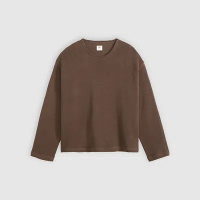 Levi's Posey Boxy Sweater In Brown