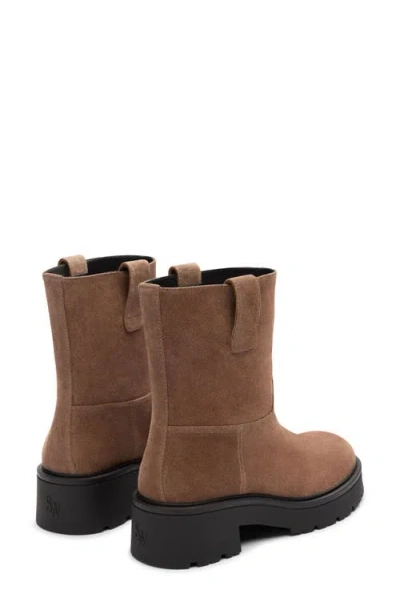 Stuart Weitzman Ren Leather Bootie In Multi