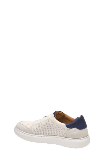 Johnston & Murphy Kids' Anders Sneaker In White