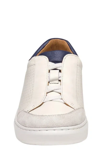 Johnston & Murphy Kids' Anders Sneaker In White