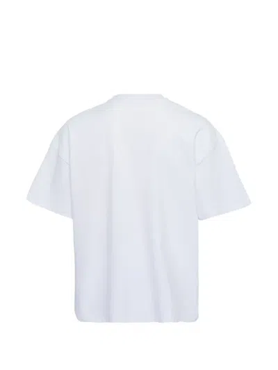 W/studio Print T-shirt In White