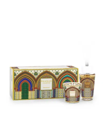 Baobab Marrakech Candle And Diffuser Gift Set In Multi