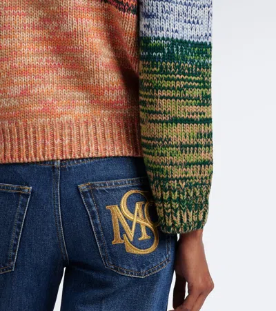 Stella Mccartney Wool Sweater In Multicolor