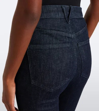 Veronica Beard Beverly Flared Jeans In Black