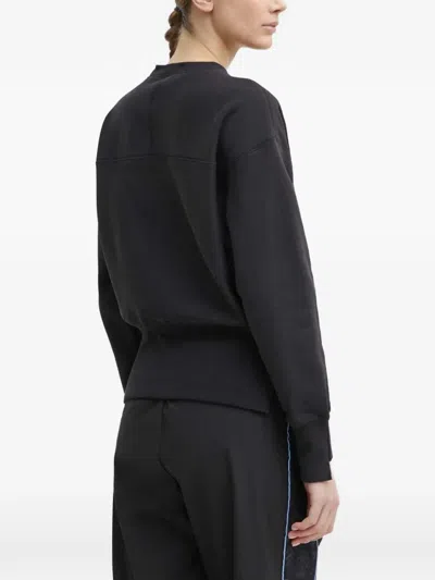 Champion V넥 스웨트셔츠 In Black