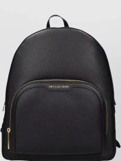 Michael Kors Leather Backpack Textured Finish Front Pocket