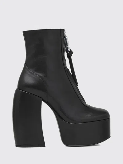 Marc Jacobs The Gigi Platform Ankle Boots In Black