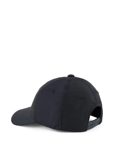 Armani Exchange Logo-patch Baseball Cap In White