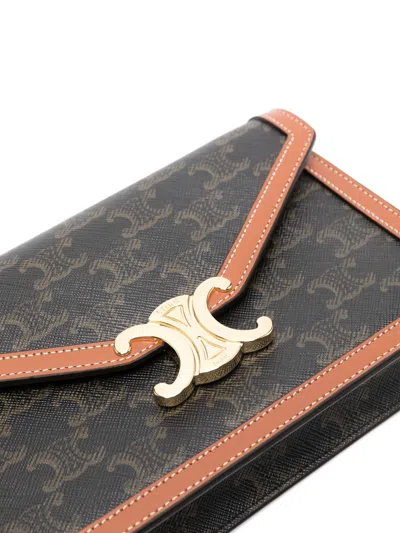 Celine Margo Wallet On Chain In Black