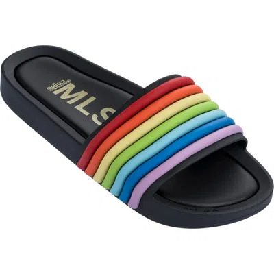 Melissa Beach Slide Sandal In Multi