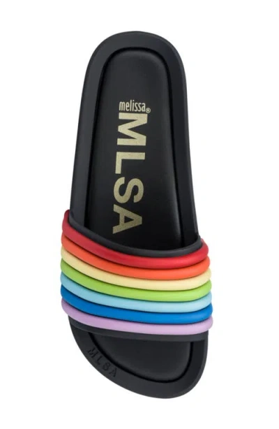 Melissa Beach Slide Sandal In Multi