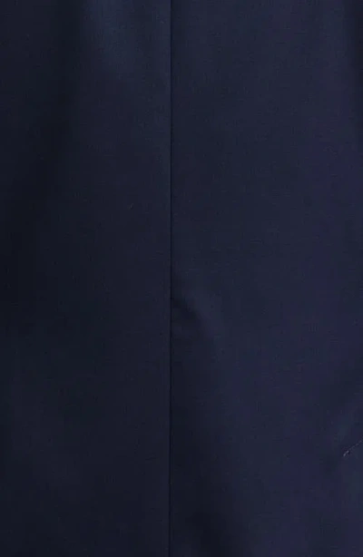 Zanella Samuel Solid Stretch Wool Sport Coat In Navy