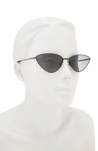 Diff Tabitha 60mm Cat Eye Sunglasses In Black/ Grey