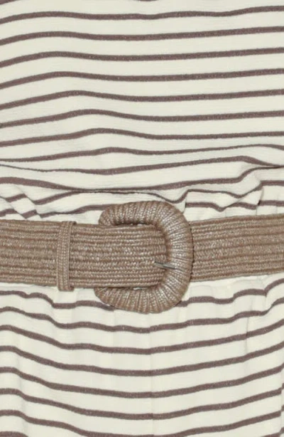 Freemarket Stripe Strapless Romper In Multi