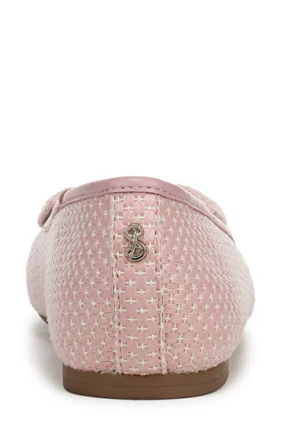 Sam & Libby Carlin Ballet Flat In Pink