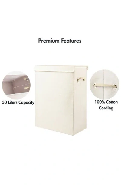 Kinetic 2-pack Foldable Laundry Bins In Neutral