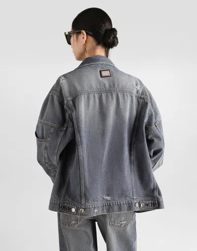 Dolce & Gabbana Denim Jacket� In Multicolor