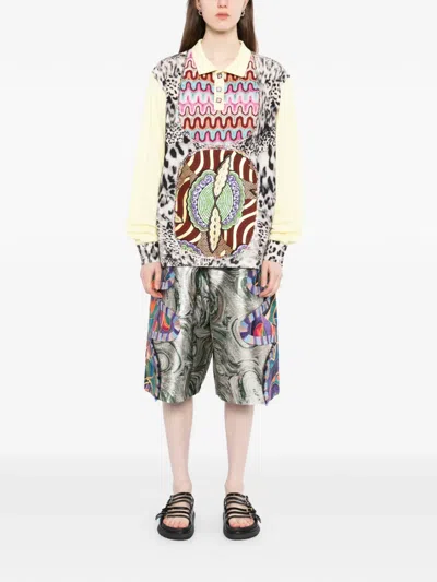 Penultimate Printed Shorts In Multi