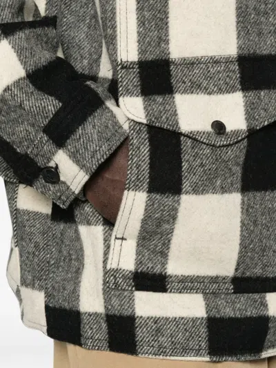 Filson Check-pattern Button-up Jacket In Multi