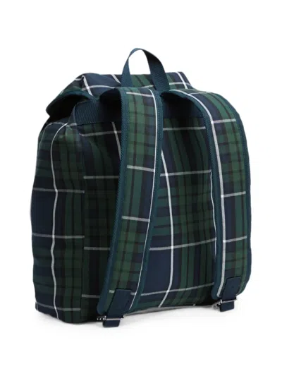 Tommy Hilfiger Check-pattern Logo-patch Backpack In Pattern