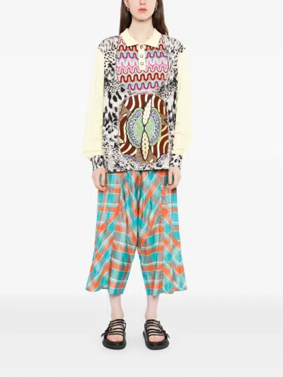 Penultimate Checked Trousers In Multi