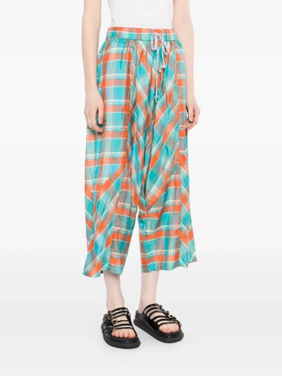 Penultimate Checked Trousers In Multi
