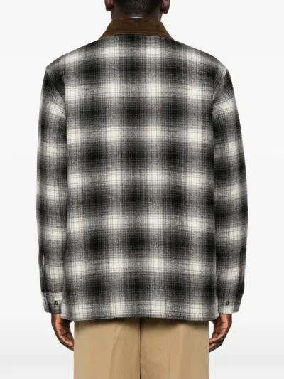 Filson Check-pattern Corduroy-collar Jacket In Multi