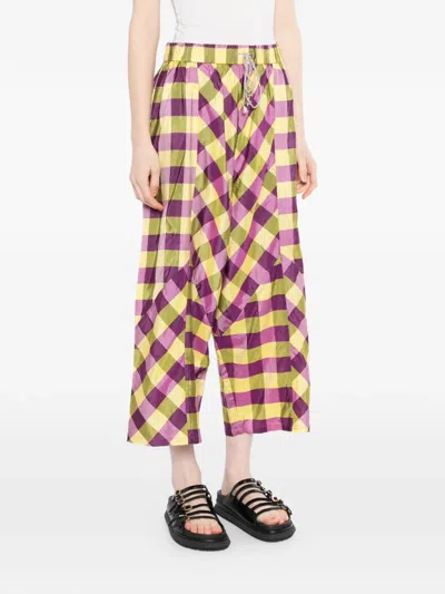 Penultimate Checked Trousers In Multi