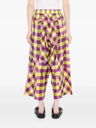 Penultimate Checked Trousers In Multi
