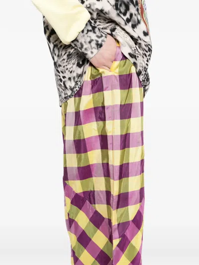 Penultimate Checked Trousers In Multi
