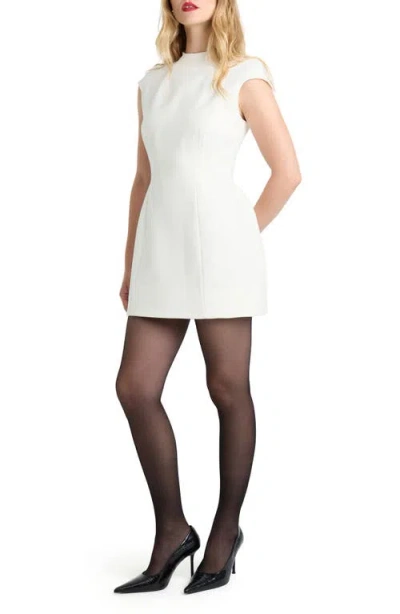 Bardot Elson Structured Minidress In White
