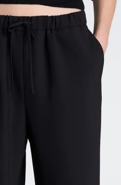 Kenneth Cole Pull On Drawstring Jogger Pant In Black