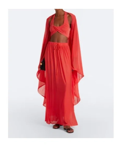 Christopher Esber Daya Cutout Jersey Gown In Multi