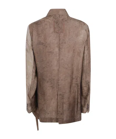 Uma Wang 'khloe' Jacket In Brown