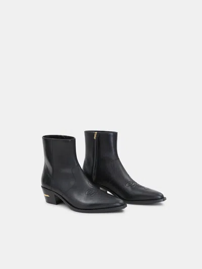 Amiri Leather Ryder Boot In Multi