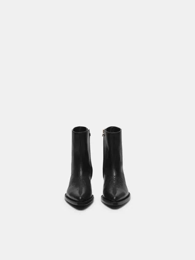 Amiri Leather Ryder Boot In Multi
