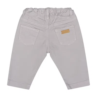 Balmain Belt Loop Pants In Gray