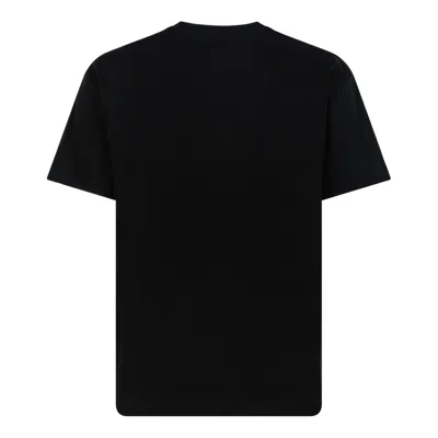 Mackage Logo Crewneck T-shirt In Black