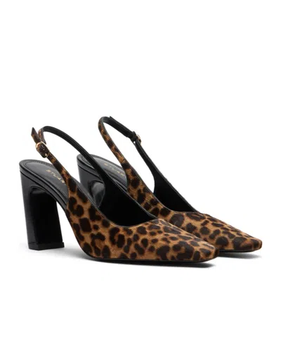Stuart Weitzman Stassi Leopard-print Slingback Pumps In Leopard