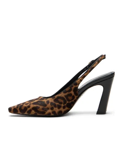Stuart Weitzman Stassi Leopard-print Slingback Pumps In Leopard