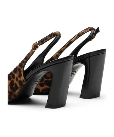 Stuart Weitzman Stassi Leopard-print Slingback Pumps In Leopard