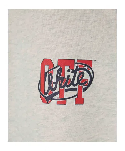 Off-white Logo-print Track Pants In Neutral
